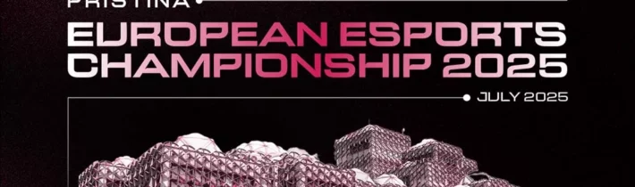 Poznáme dejisko IESF European Esports Championship 2025, bude ním kosovská Priština